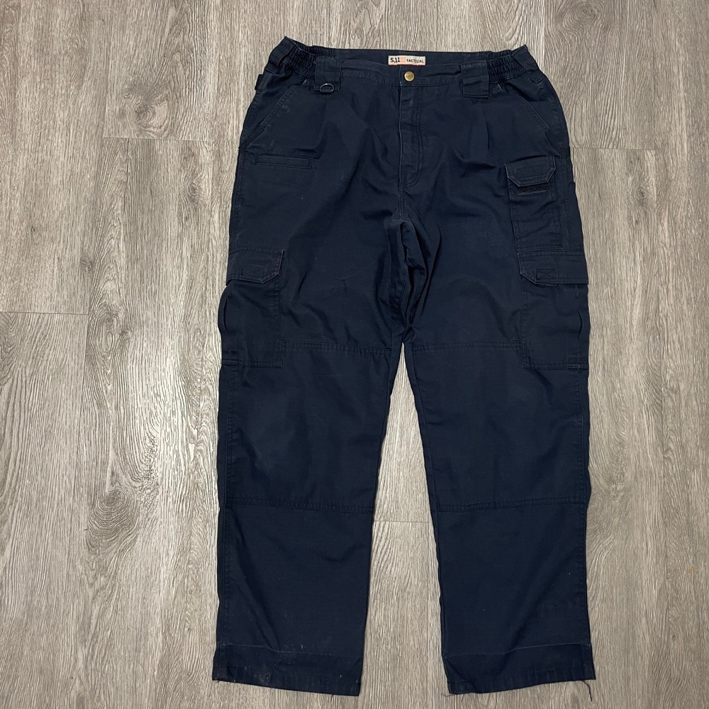 5.11 Tactical Cargo Pants Mens 32x30 Blue Taclite Pro Ripstop BDU Military